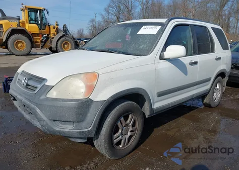 2004 Honda Cr-V Ex из США, поврежденный, VIN SHSRD78834U212258